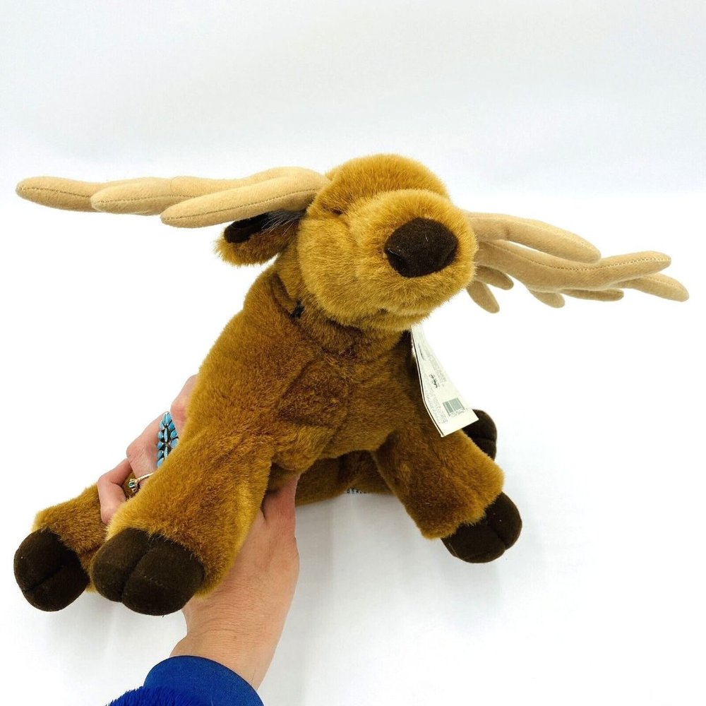Origins Cuddly Caribou Reindeer 12" Plush from 1997 WWF World Wildlife Fund